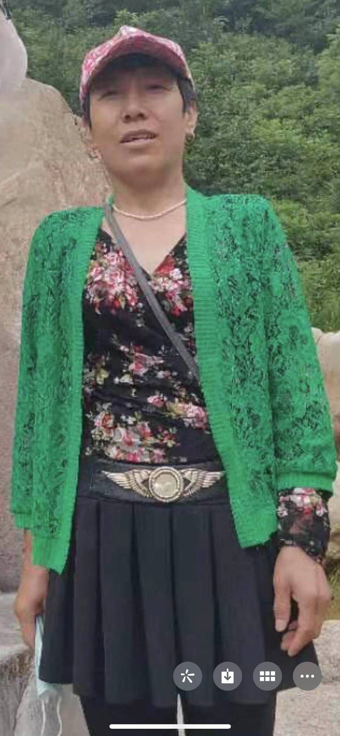 走失者照片 请大家帮忙找一下我婆婆，家里人都很...