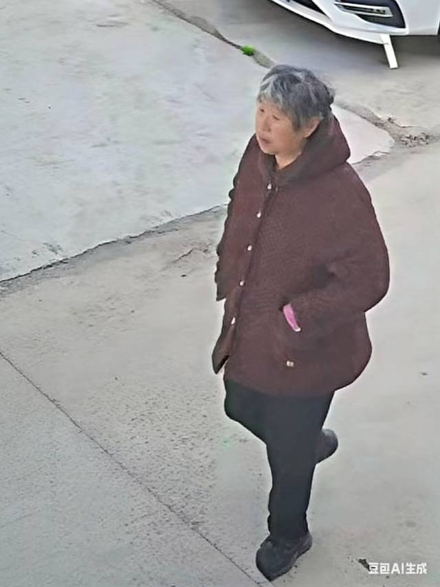 走失者照片 奖励10000元寻失踪母亲