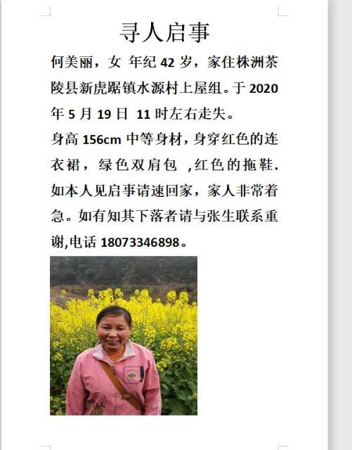 走失者照片 姐姐你在哪里，一定重谢！