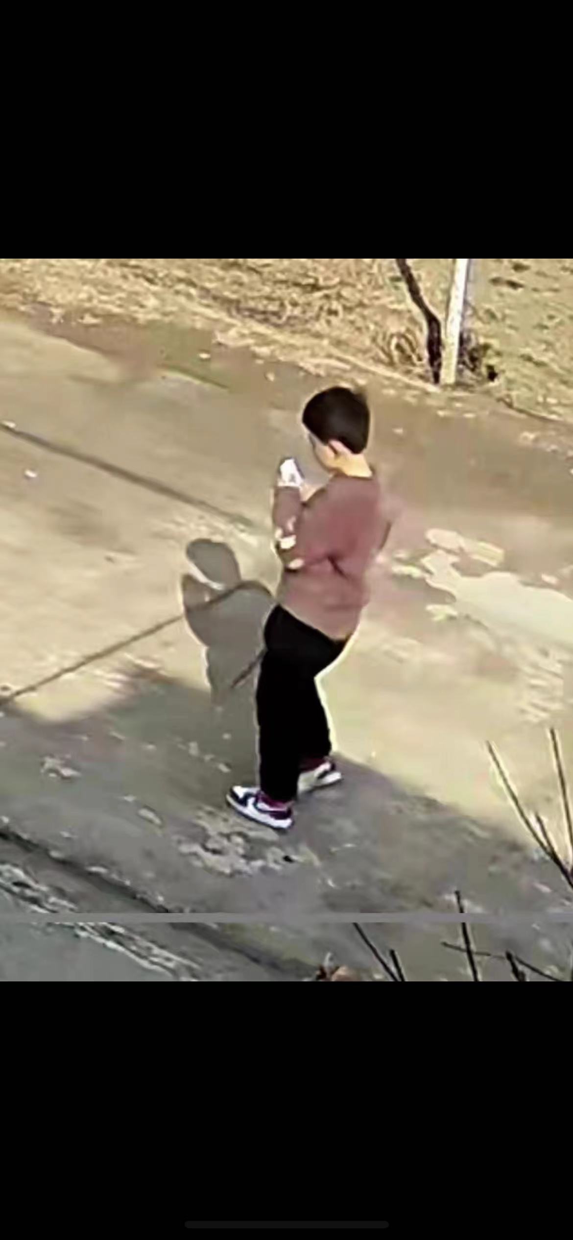 走失者照片 9岁男童家门口无故失踪