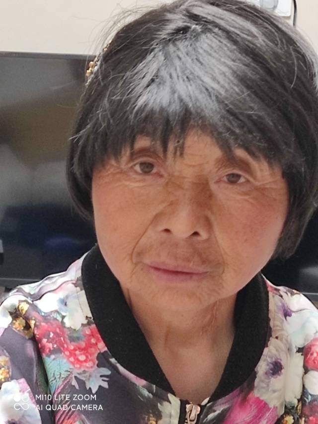 走失者照片 寻找母亲，请大家帮忙，谢谢！