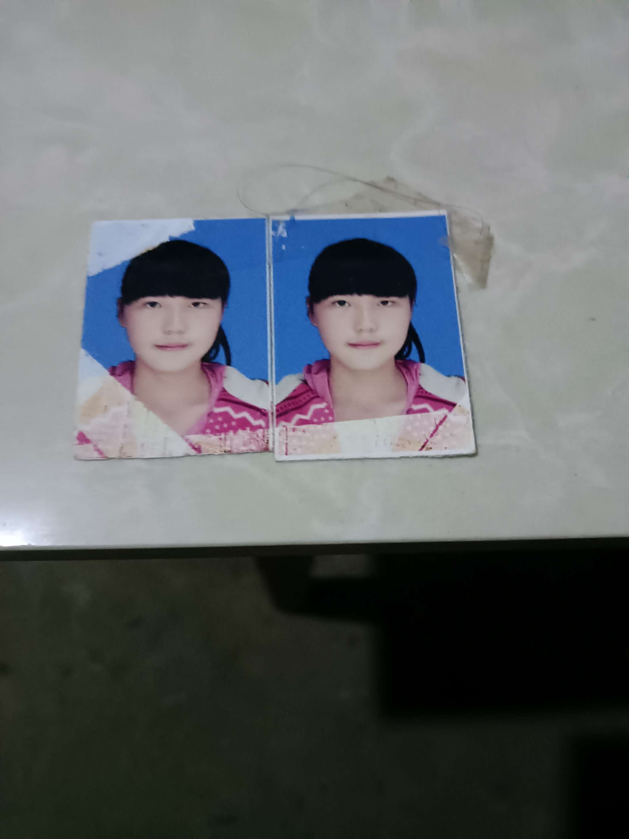 走失者照片 大家帮帮忙：找回我的女儿。