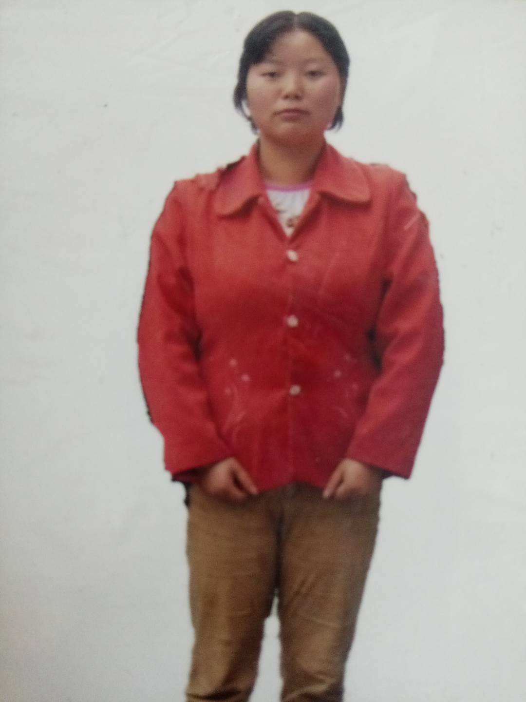 走失者照片 聋哑人妹妹，哥走丢多年盼你回家。