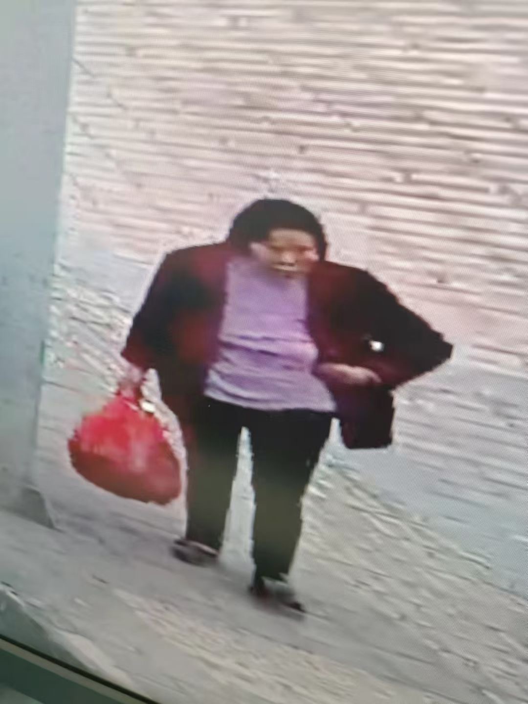 走失者照片 老人走丢了，监控显示一直走103线...