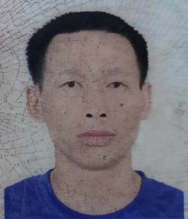 走失者照片 钟运泉，男，在广东河源龙川火车站附...