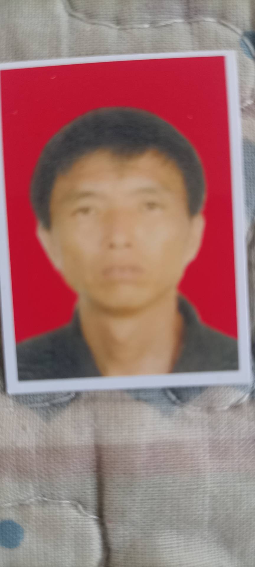 走失者照片 请所有看到寻人启事有线索的人与我联...