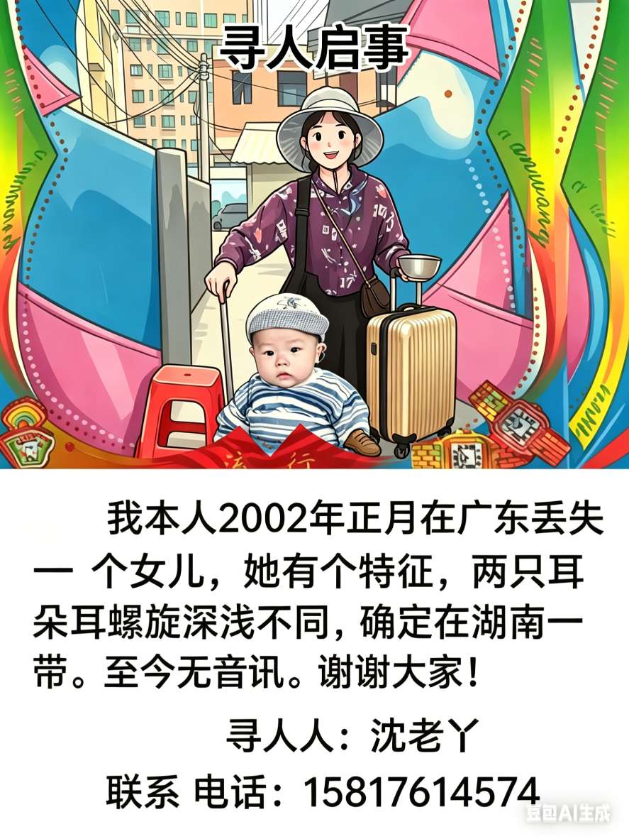 走失者照片 如帮寻到，无限感谢！