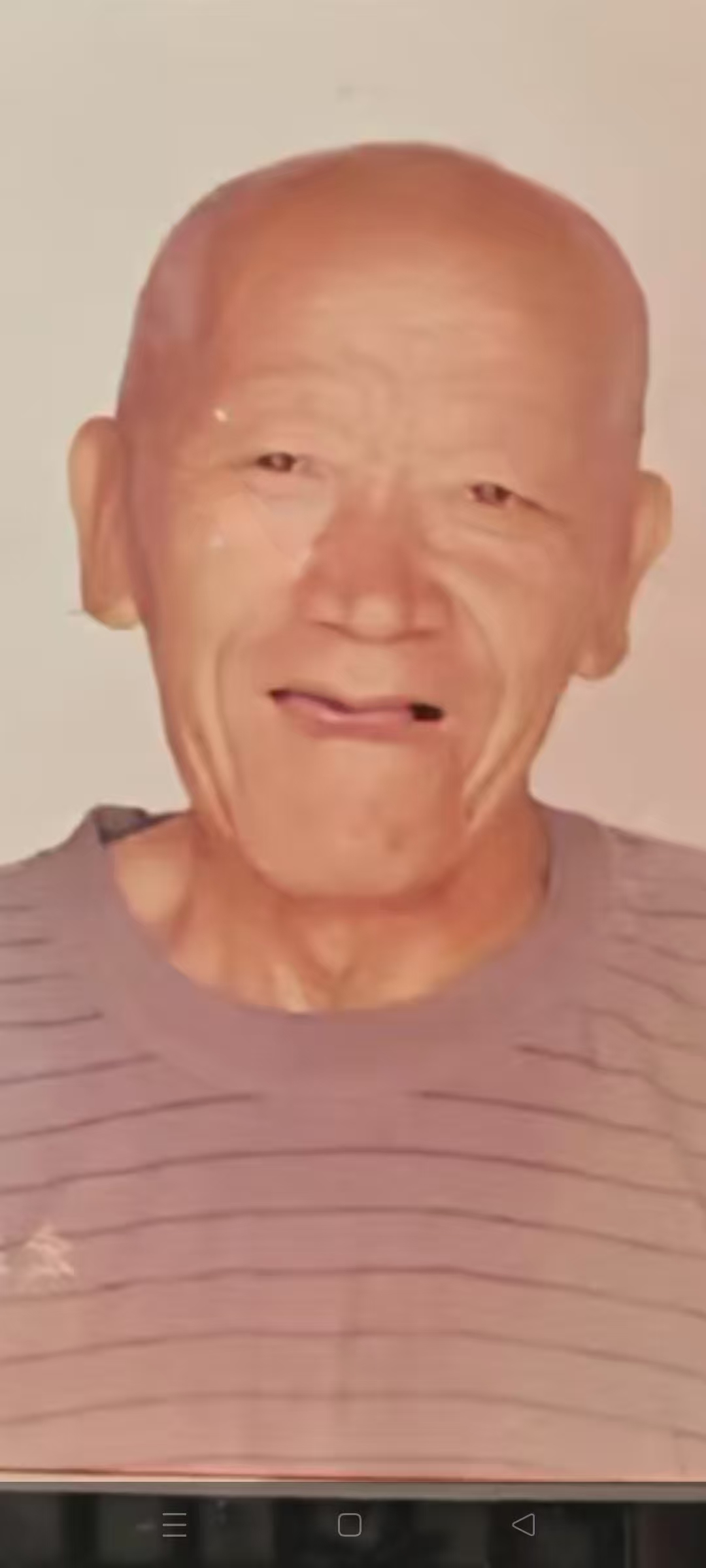 走失者照片 沧州市寻人：七旬老人走失，患智力障...