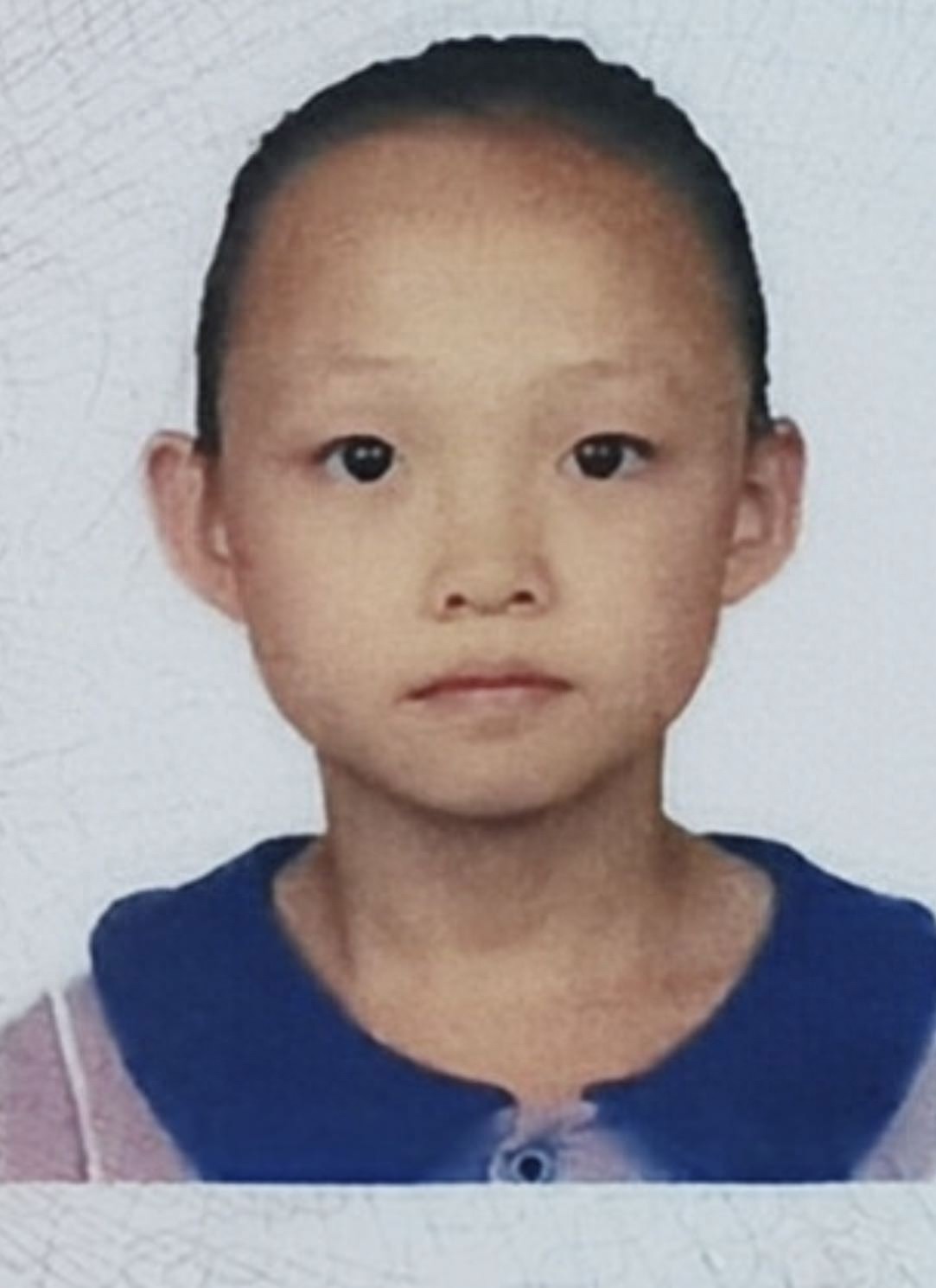 走失者照片 乌鲁木齐市寻亲：10岁女孩被救助，...