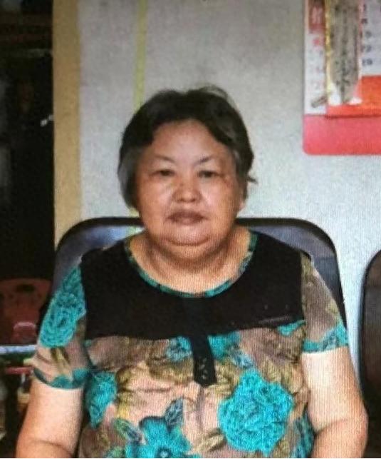 走失者照片 揭阳市寻人：六旬老太走失，穿红色花...