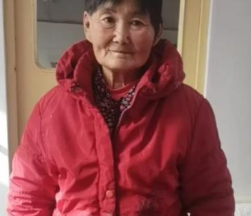 走失者照片 潍坊市寻人：七旬老太走失，穿红色高...