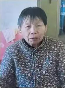 走失者照片 济宁市寻人：七旬老太走失，穿红色上...