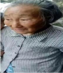 走失者照片 滁州市寻人：八旬老太走失，穿红黑绿...
