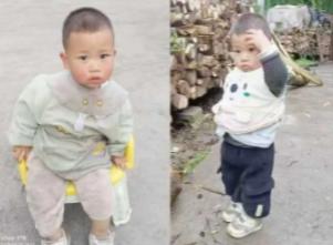 走失者照片 泸州市寻人：2岁男孩走失，穿白色短...