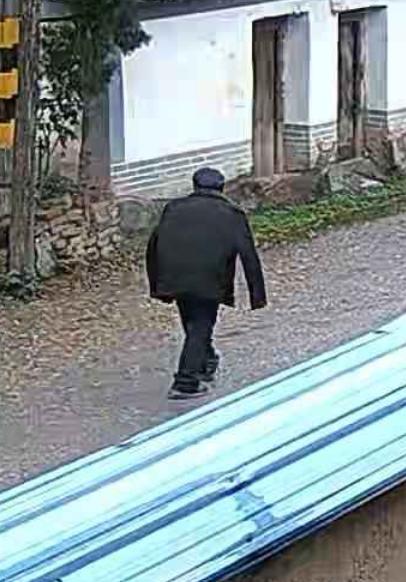 走失者照片 陇南市寻人：八旬老人走失，穿黑色棉...