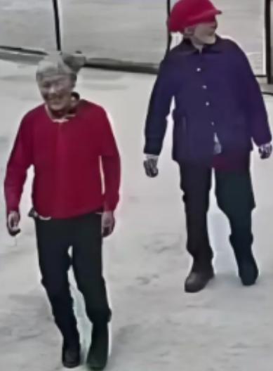 走失者照片 南充市寻人：八旬老太穿蓝色印花上衣...