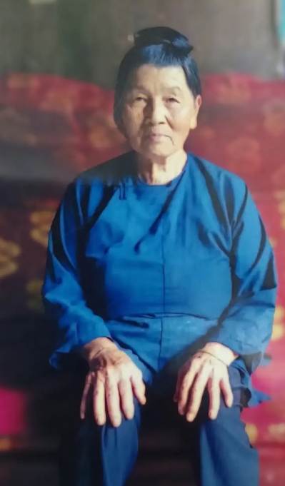 走失者照片 黔东南州寻人：九旬老太走失，穿一套...