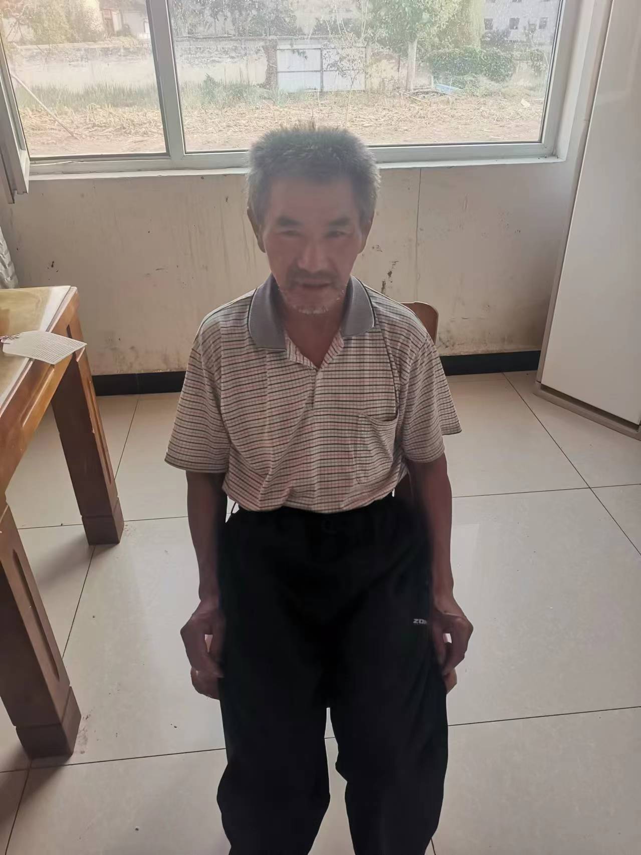 走失者照片 廊坊市寻亲：六旬聋哑老人被救助，穿...