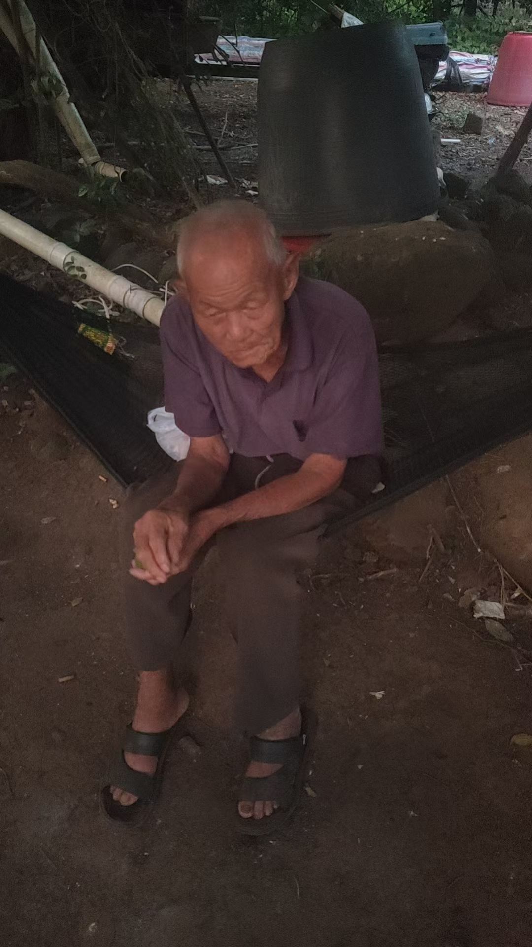 走失者照片 儋州市寻人：九旬老人走失，高约1米...