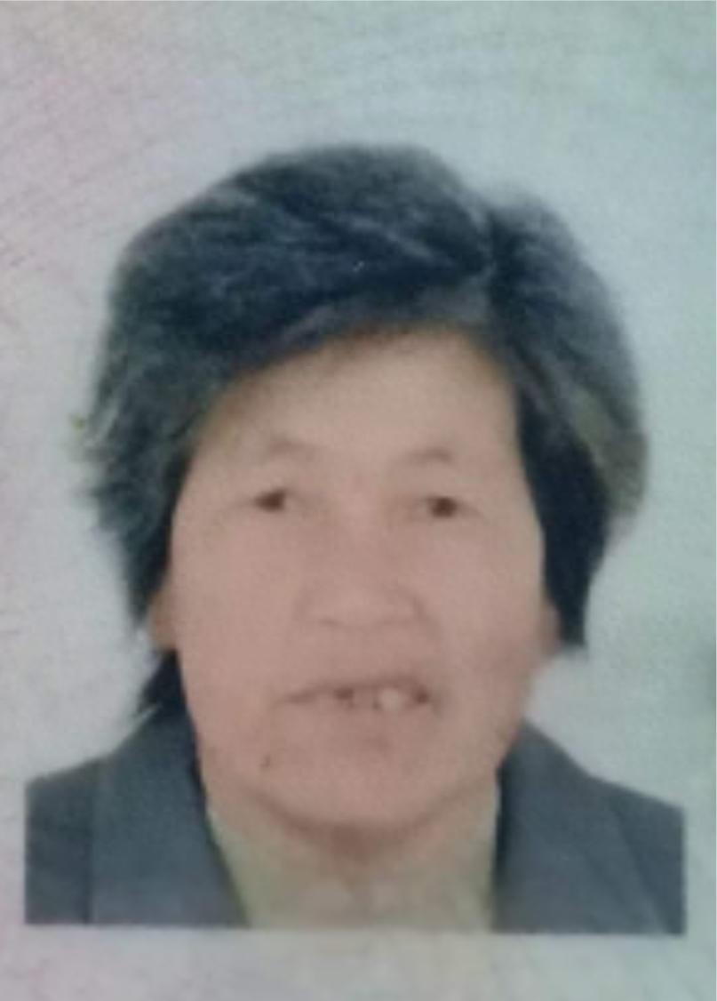 走失者照片 南通市寻人：八旬老太走失，穿绿色格...