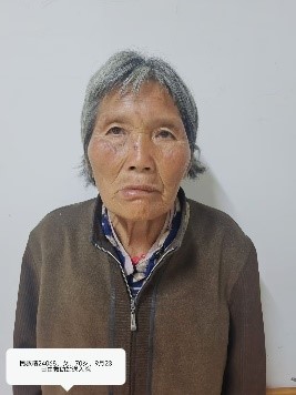 走失者照片 周口市项城市寻亲：六旬老太被救助，...