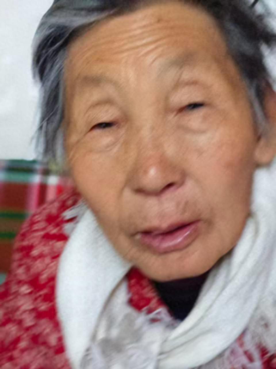走失者照片 运城市寻人：七旬老太走失，穿褐色外...