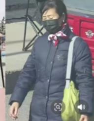 走失者照片 宝鸡市寻人：六旬老太走失，穿蓝色羽...