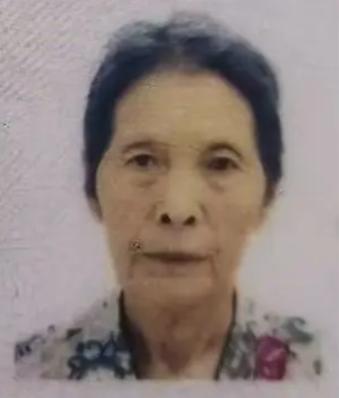走失者照片 洛阳市寻人：七旬老太走失，穿红色外...