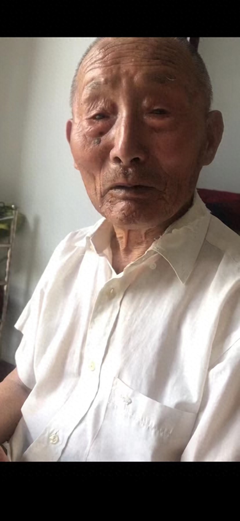 走失者照片 蚌埠市寻人：八旬老人走失，穿白色上...