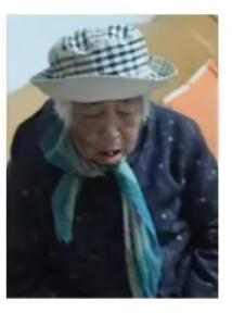 走失者照片 大同市寻人：七旬老太走失，穿蓝底红...