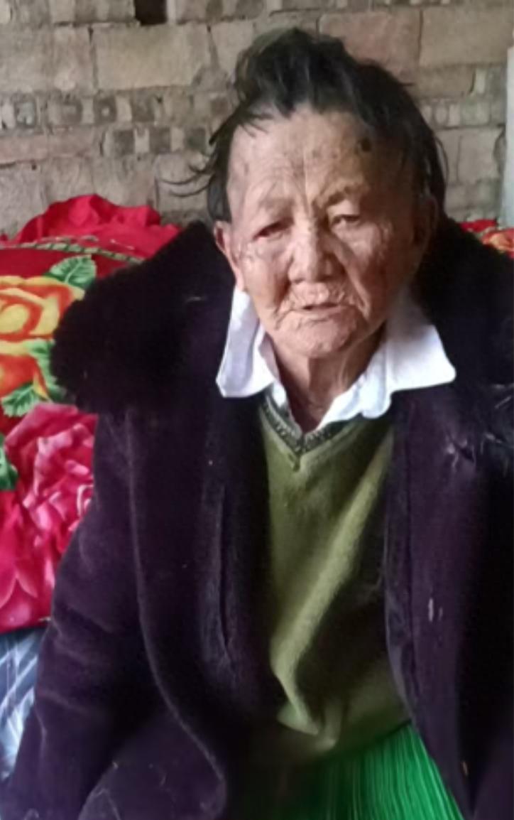 走失者照片 文山州寻人：八旬老太走失，穿蓝色上...