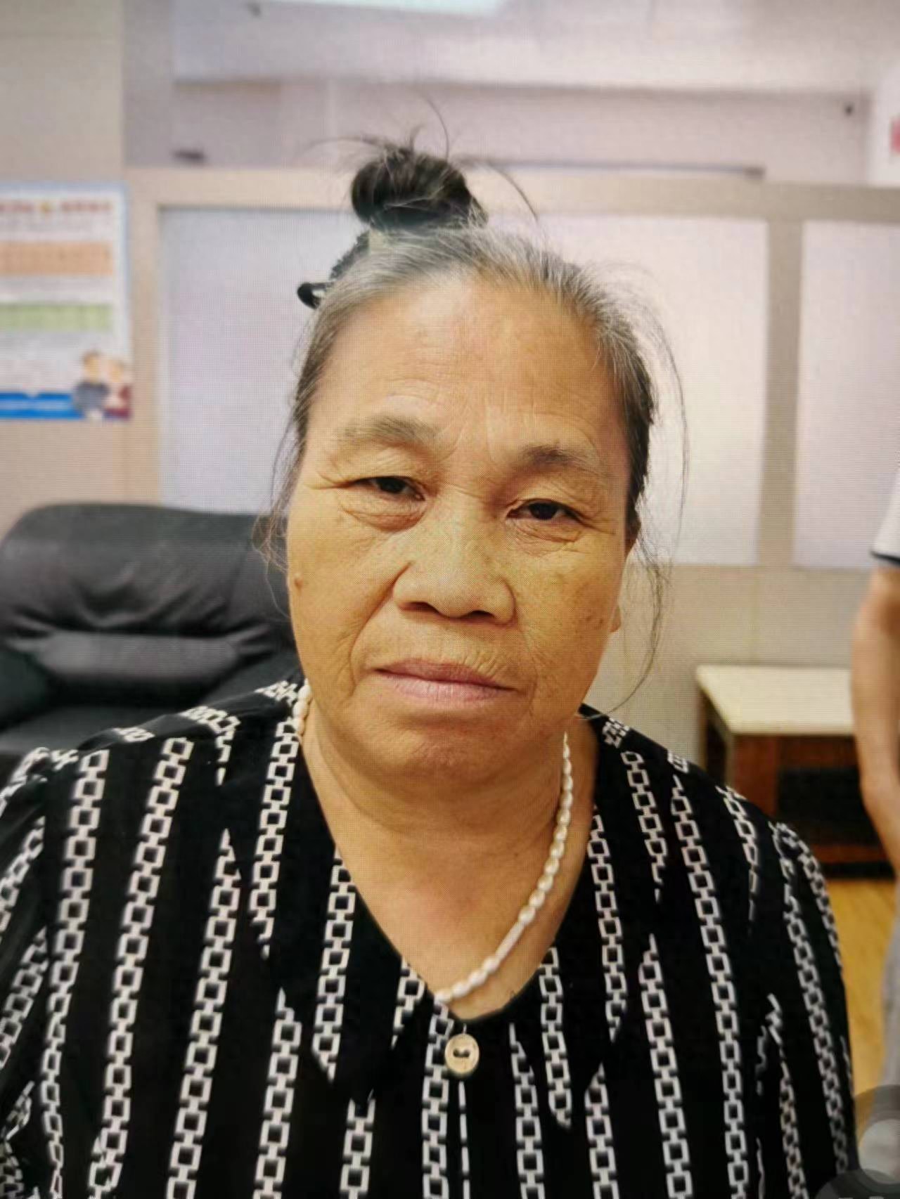 走失者照片 揭阳市寻亲：五旬女子被救助，自述叫...