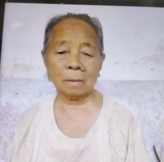走失者照片 邯郸市寻人：九旬老太走失，穿咖色花...