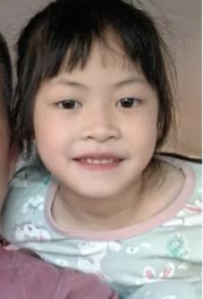 走失者照片 福州市寻人：6岁女孩走失，穿浅黄色...