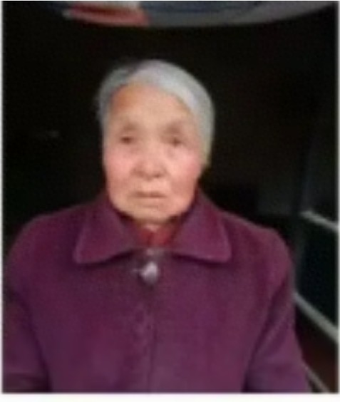 走失者照片 运城市寻人：八旬老太走失，短发，穿...