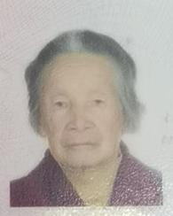 走失者照片 南充市寻人：八旬老太走失，穿深红色...