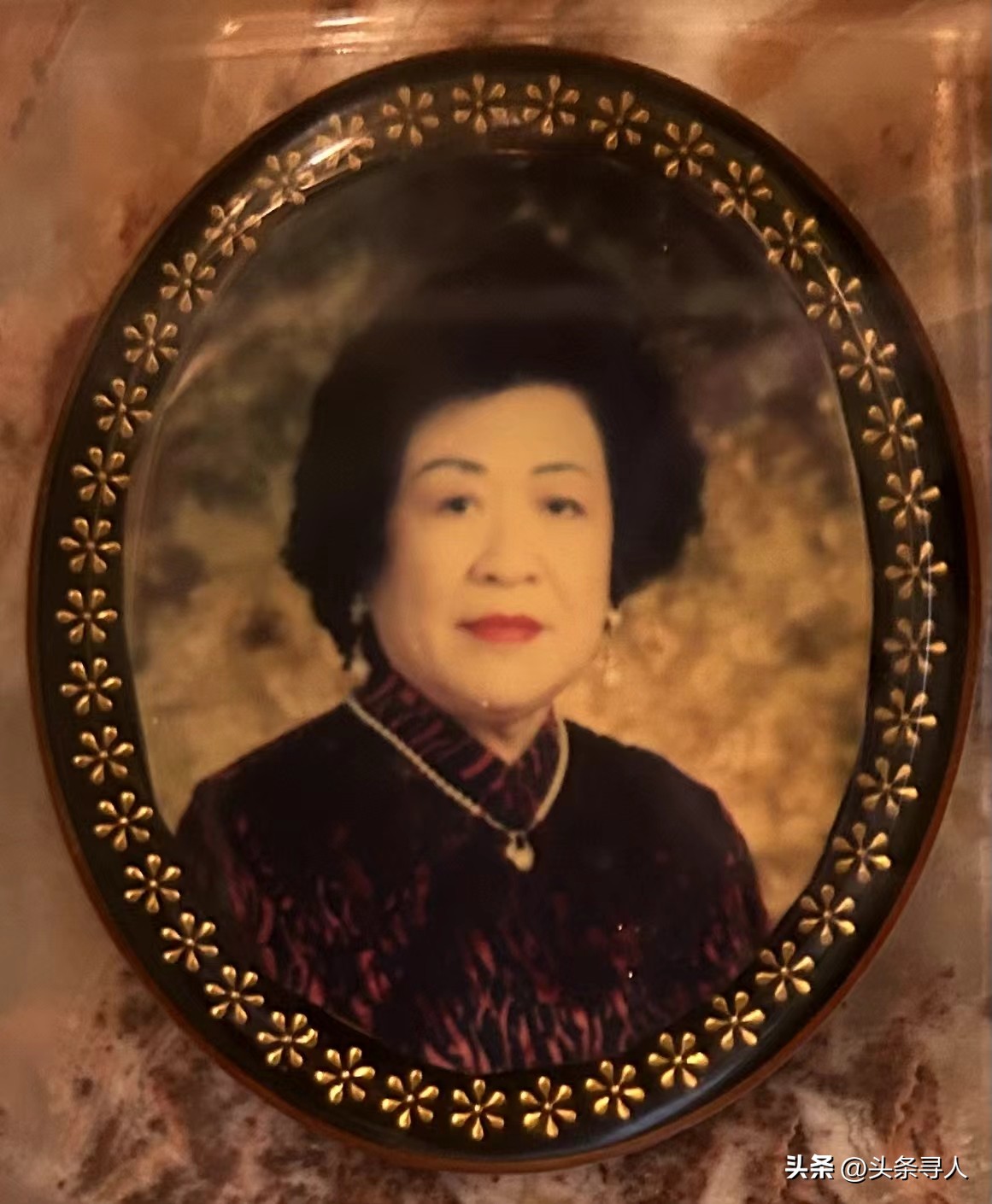 走失者照片 开封女子随夫迁台终未归,台湾儿子代...
