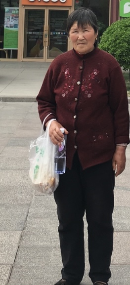 走失者照片 宝鸡市寻人：八旬老太走失，穿红色格...