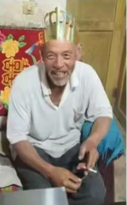 走失者照片 定西市寻人：六旬老人走失，穿黑色棉...