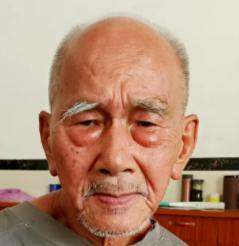 走失者照片 漳州市寻人：八旬老人走失，穿蓝色短...