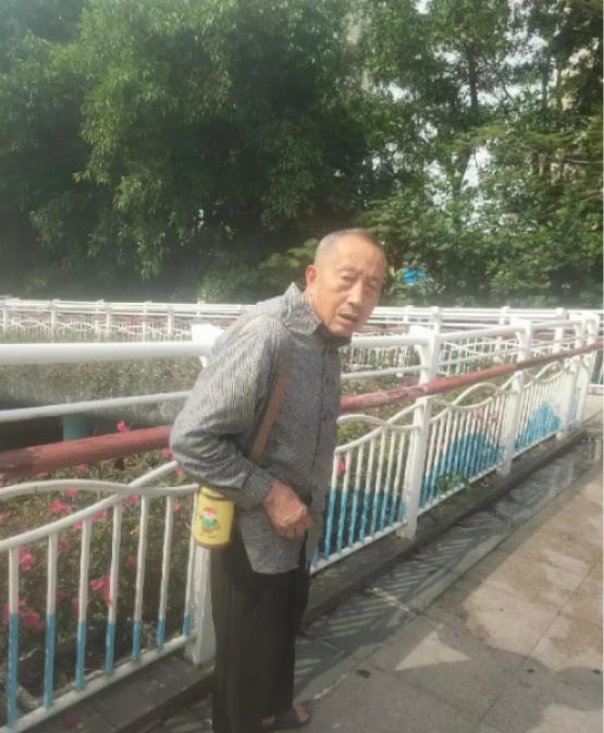 走失者照片 德阳市寻人：八旬老人走失，穿黑色衬...