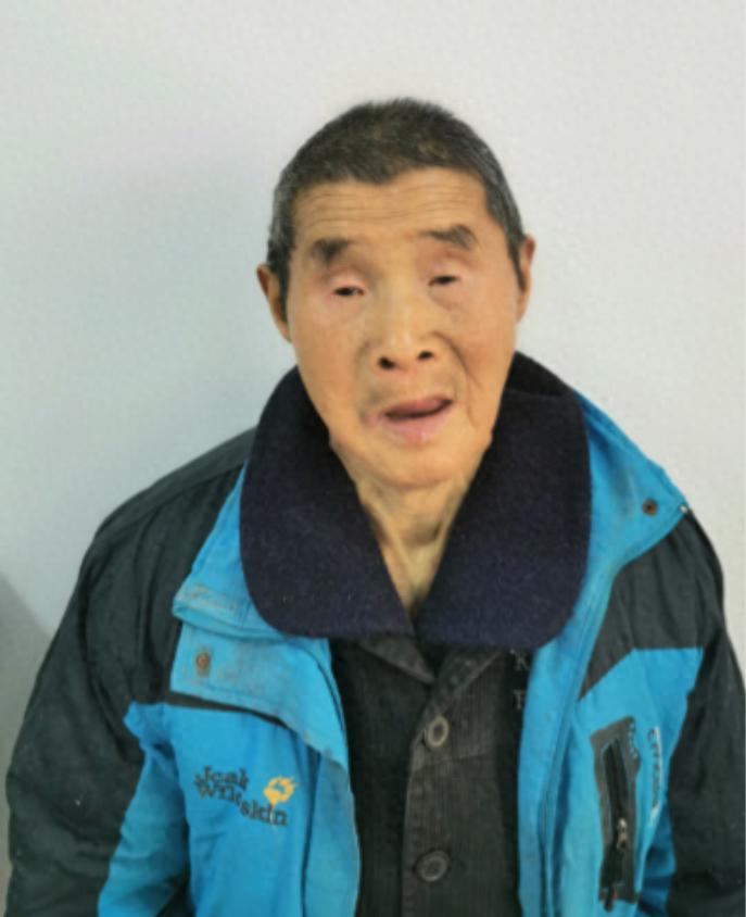 走失者照片 十堰市寻亲：七旬老人被救助，言语残...