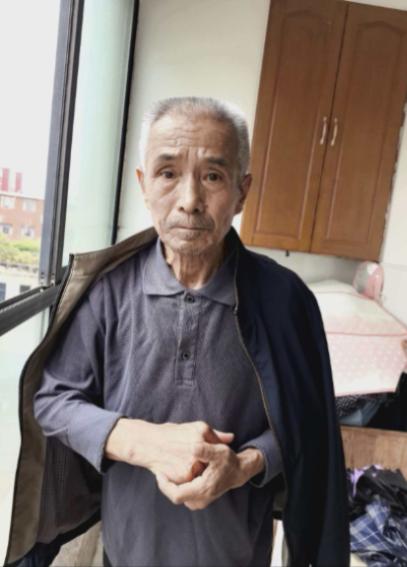 走失者照片 信阳市寻人：七旬老人走失，穿黑色衣...