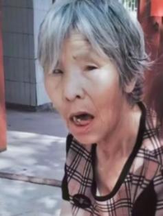 走失者照片 南阳市寻人：八旬老太走失，穿紫色格...