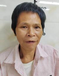 走失者照片 钦州市寻亲：五旬女子被救助，穿白色...