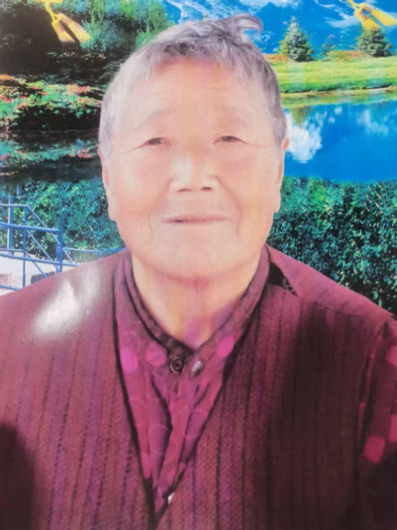 走失者照片 烟台市招远市寻人：八旬老太走失，穿...