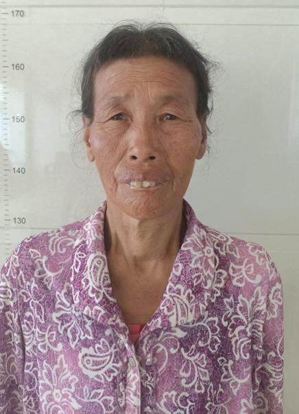 走失者照片 揭阳市寻亲：六旬老太被救助，穿花上...
