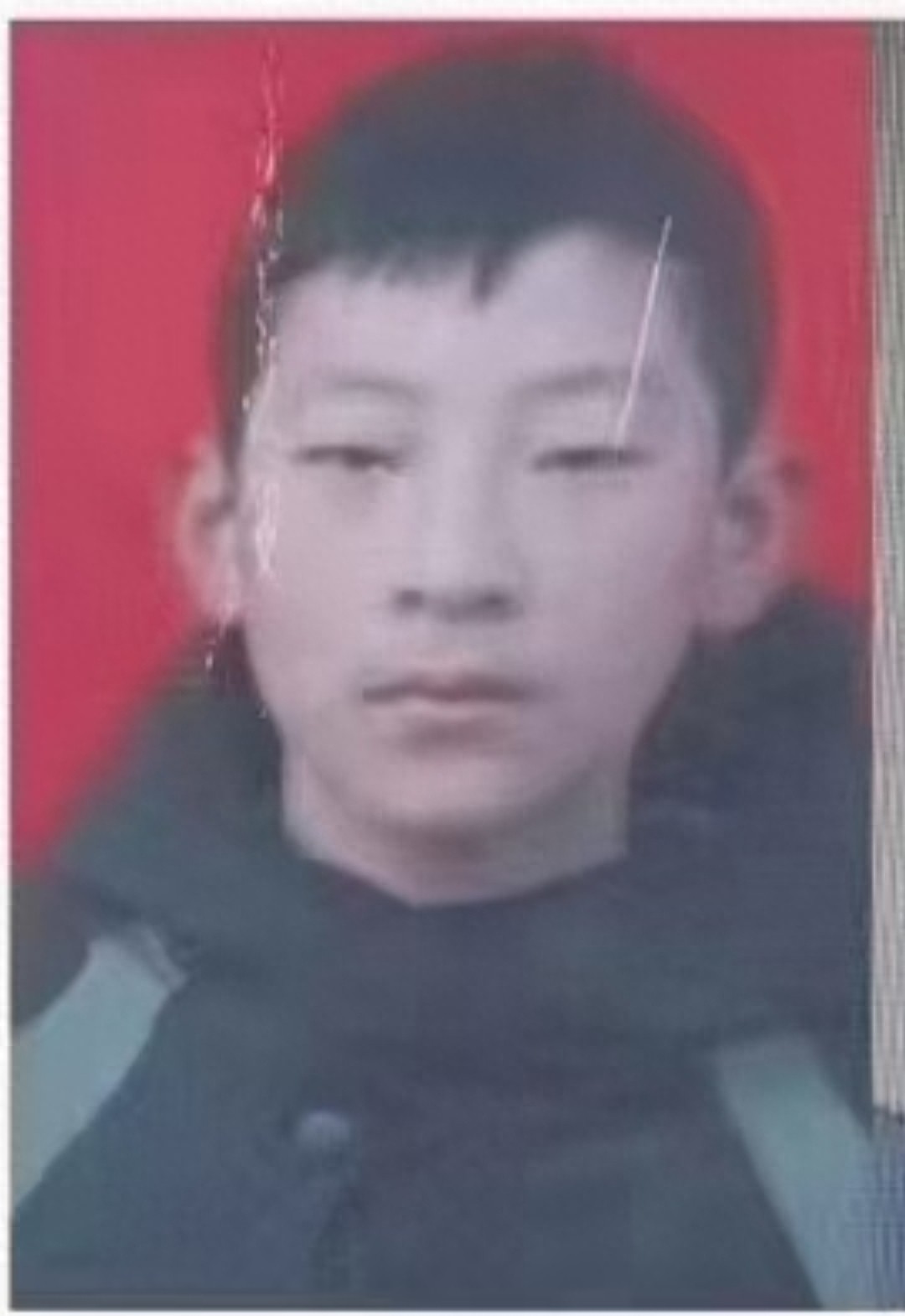走失者照片 宝鸡市寻人：14岁男孩走失，高1米...
