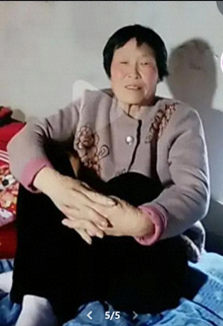 走失者照片 周口市寻人：七旬老太走失，骑蓝色电...