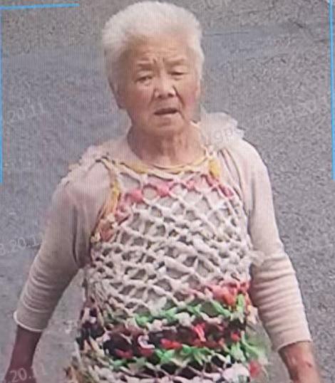 走失者照片 石家庄市寻人：七旬老太走失，高1米...